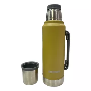 Termo Waterdog Ombu1000 1l Acero Inox. Color Mostaza