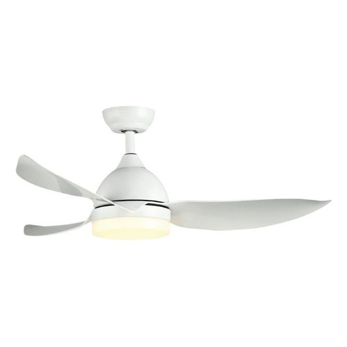 Ventilador De Techo Decorativo 361 A Blanco Luz 24w 3 Aspas Diámetro 91 cm Material de las aspas ABS