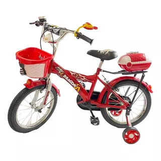 Bicicleta Niños # 20 Con Accesorios Y Rines De Acero