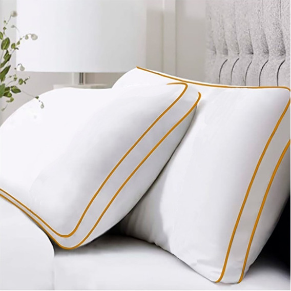 2 Almohadas Hoteleras King Size 90x50c Premium Extra Confort