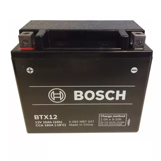 Bateria Moto Bosch Ytx12-bs Kawasaki Kle650 Versys 08/17