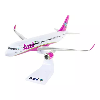 Maquete Airbus A320 Azul Rosa