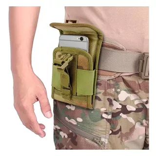 Funda Tactica Militar Pouch Sistema Molle Camuflaje D1123