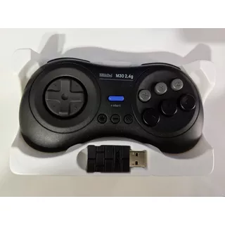 Joystick 8bitdo M30 2.4g Inalámbrico - Sega Génesis Color Negro
