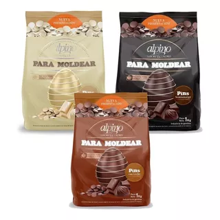 Chocolate Alpino Pins Por Caja De 6kg