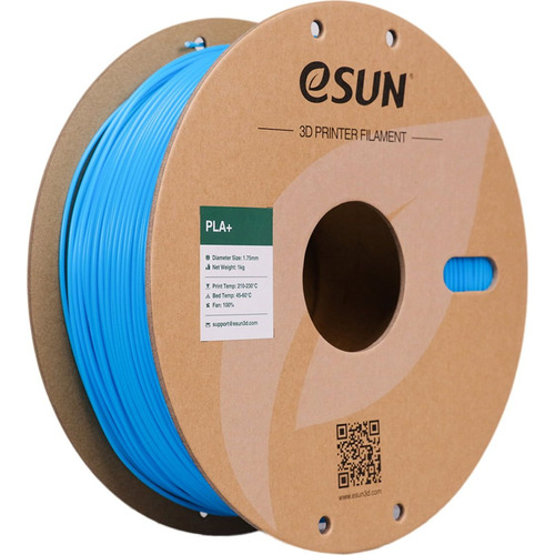 Filamento 3D PLA+ Esun de 1.75mm y 1kg light blue