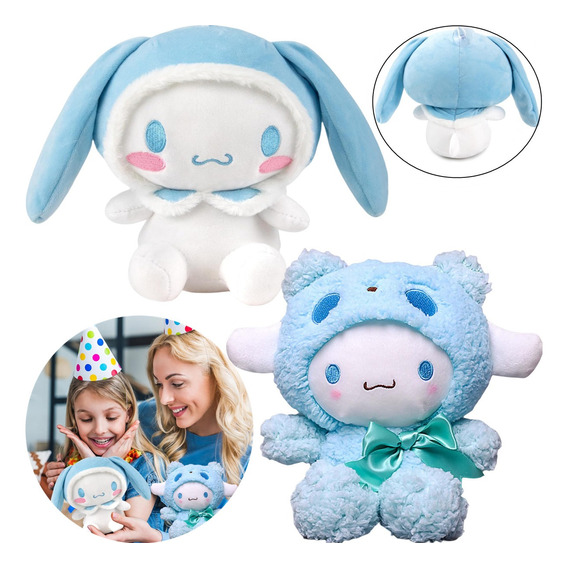 2pcs Muñeco Peluche Kuromi My Melody Cinnamoroll Regalo Bebe