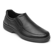 Zapato Mocasín Clásico Flexi Marcel 91608 De Piel Negro Diseño Liso 27,5 Mx Para Adultos - Hombre