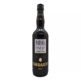 Vino Marsala Ambra Dry Fine Lombardo 750ml Doc 100% Italiano