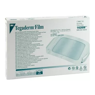 3m Tegaderm Film Impermeable Apósito 10x12cm 1626w Caja Por 50 Unidades