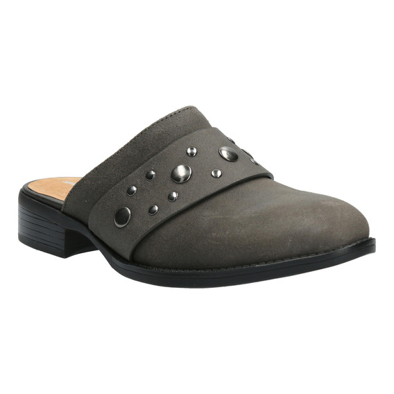 Zapato Hush Puppies Mujer Lancaster Gris Oscuro