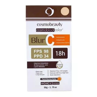 Cosmoblock Blur Vitamina C Fps98 Cosmobeauty 50g Chocolate