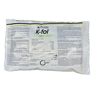 K Fol Nutriente Fertilizante Foliar Alto Potasio 1 Kg 