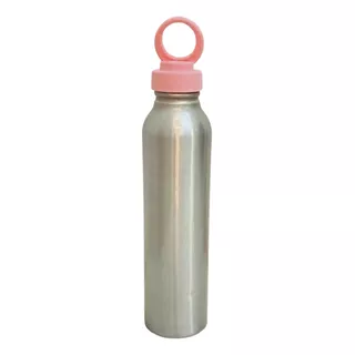 10 Botella Deportiva Aluminio 500ml Sublimable Térmica Color Plateado