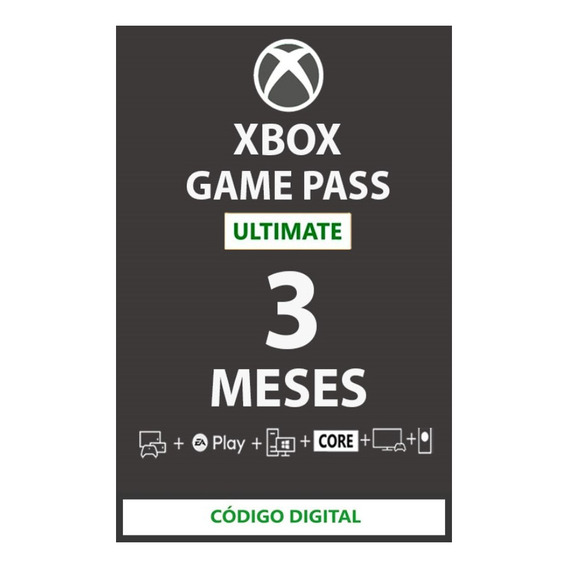 Game Pass Ultimate 3 Meses Completos 90 Dias