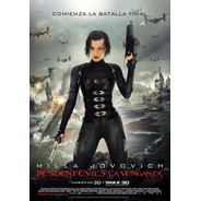 Poster Original Cine Resident Evil - La Venganza