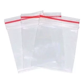 100unid Sacos Zip Lock Hermético Abre/fecha N07 14cmx20cm