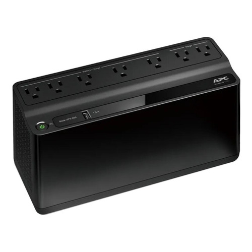  APC Back-UPS BE600M1 600VA entrada y salida de 120V negro