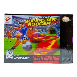 Jogo Internacional Super Star Soccer  - Snes
