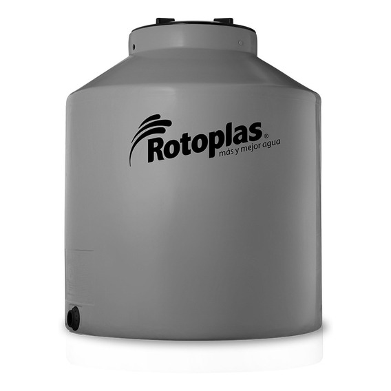 Tanque de agua Rotoplas Tricapa Vertical 400 L Capa antibacterial