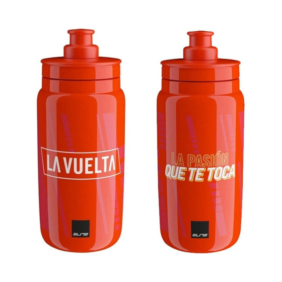 Anfora Botella Agua Bicicleta Rojo 550ml Vuelta Elite