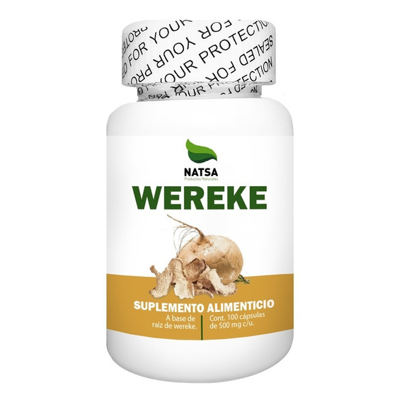 Wereke Wereque, 100 Cápsulas, Calidad Premium Sabor Natural