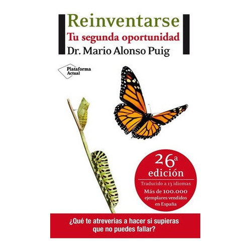 Libro Reinventarse: Tu Segunda Oportunidad, Portada Puede Va