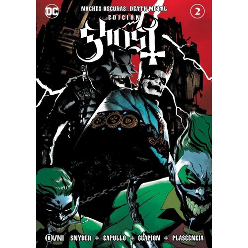 Noches Oscuras: Death Metal #2 Edición Ghost - Snyder, Capul