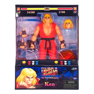 Ken Master Ultra Street Fighter 2 Figura Jada Toys Capcon