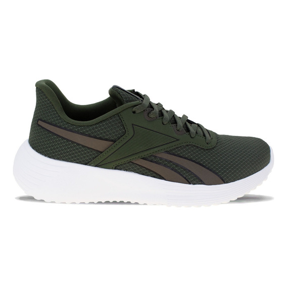 Tenis Reebok Lite 3 Para Correr Verde Hombre Color Verde Oscuro Diseño De La Tela Liso Talla 28 Mx