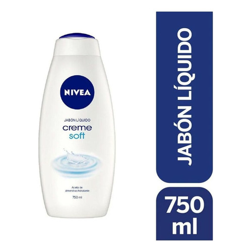 Jabon Líquido Nivea Creme Soft 750ml