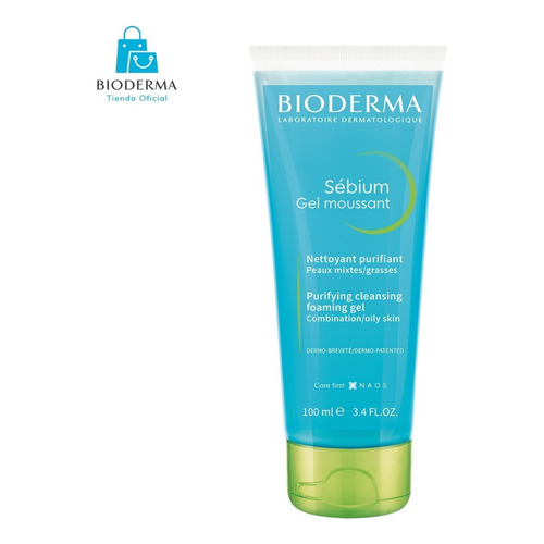 Bioderma Sébium Gel Moussant Limpia Y Purifica, 100ml Tipo de piel Mixta