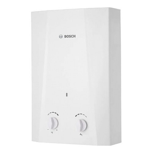 Calentador Instantaneo Bosch Eco 6 Lts/min Gas Natural Color Blanco Tipo de gas GN