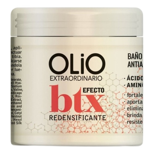Baño De Crema Antiage Btx Olio Redensificante 200g