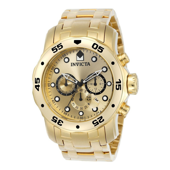 Reloj Invicta 0074 Oro Hombres Color Dorado