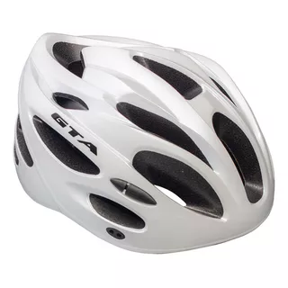 Capacete Inmold Start 54-58 20 Furos Branco Peróla Bike Mtb