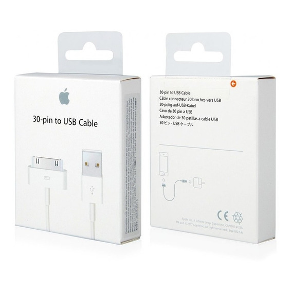 Cable Original iPhone 4 4s Apple iPad Garantia Con Caja