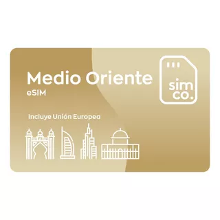 Esim Plan Virtual Medio Oriente