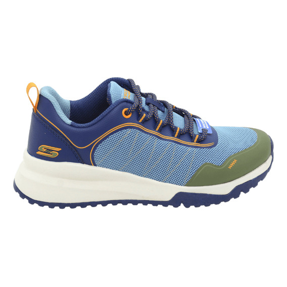 Tenis Skechers Mujer Bobs Squad 3 - Rivers Race Azul