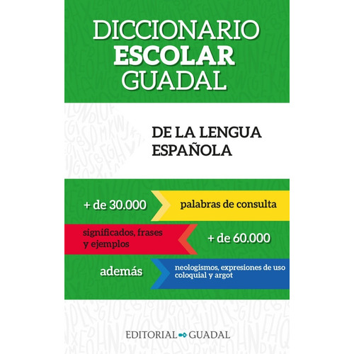 Diccionario Escolar Guadal 528 Páginas 
