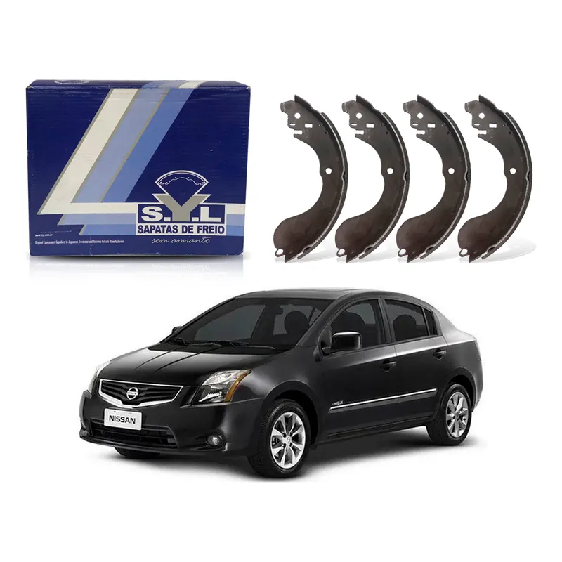 Sapata Freio Syl 228mm Sentra 2.0 2006 A 2013