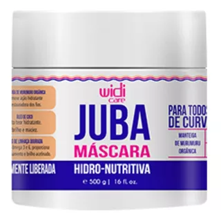 Máscara Hidro Nutritiva Juba Widi Care 500gr