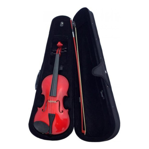 Violin Pearl River Estudiante 4/4 Tinto Con Estuche Msi Color Marrón Claro