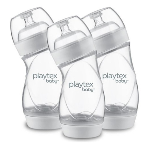 Playtex Baby Ventaire Biberón, Ayuda A Prevenir Cólicos Y Re Color cristalino 6 oz