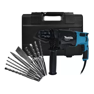 Martillo Rotativo Sds Plus Makita Mt M8701b  800w Color Turquesa/negro Frecuencia 60