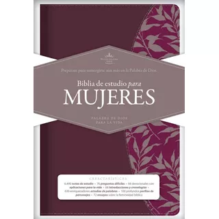 Biblia De Estudio Para Mujeres Reina Valera 1960