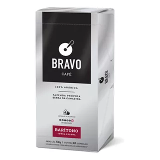 Café Barítono Bravo 50g Com 10 Cápsulas