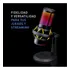 Micrófono Condensador Gamer Y Streaming Plug And Play Negro Thonet And Vander VX320