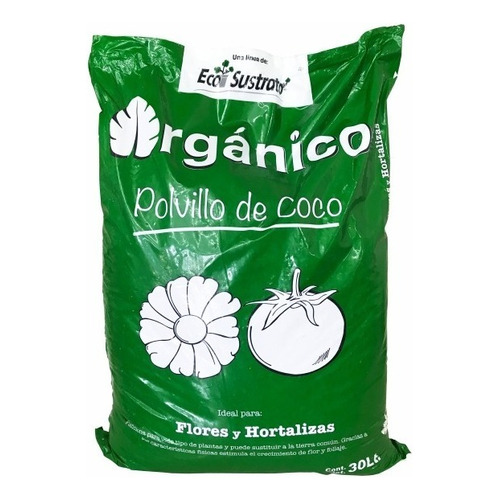 Sustrato Polvillo De Coco 15 Kg Organico