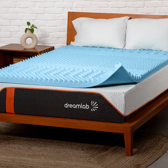 Colchoneta Memory Foam King Size Dreamlab Topper Gel 7cm